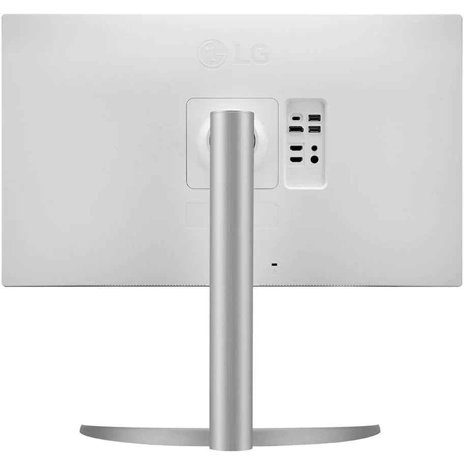 LG 27BP85UN-W 27" 4K UHD Edge LED Gaming LCD Monitor - 16:9 - Silver, Black, White