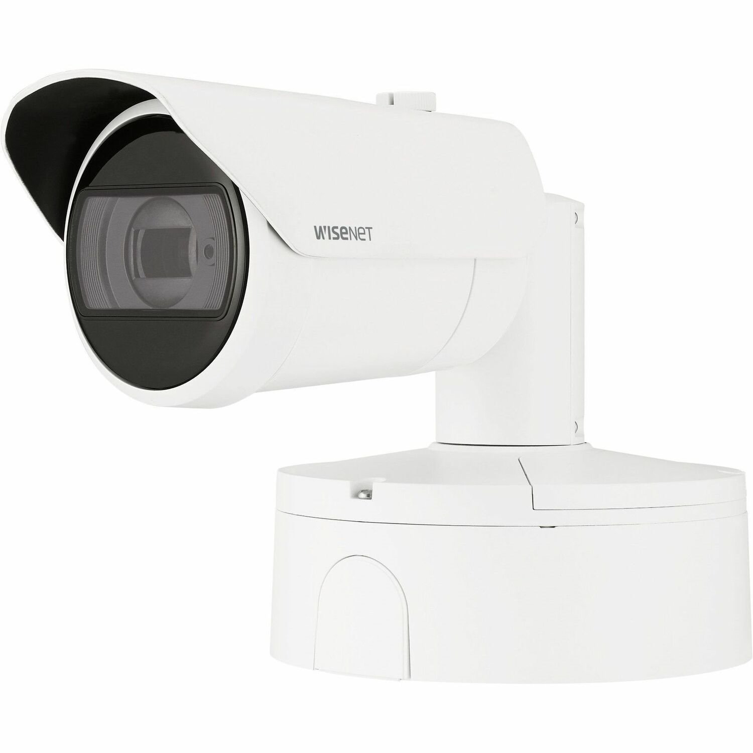 Wisenet XNO-9083R 4K Network Camera - Color - Bullet - White - TAA Compliant