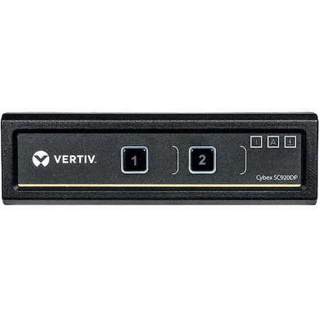 Vertiv Cybex SC900 Secure Desktop KVM | 2 Port Dual-Head | DP in/DP out