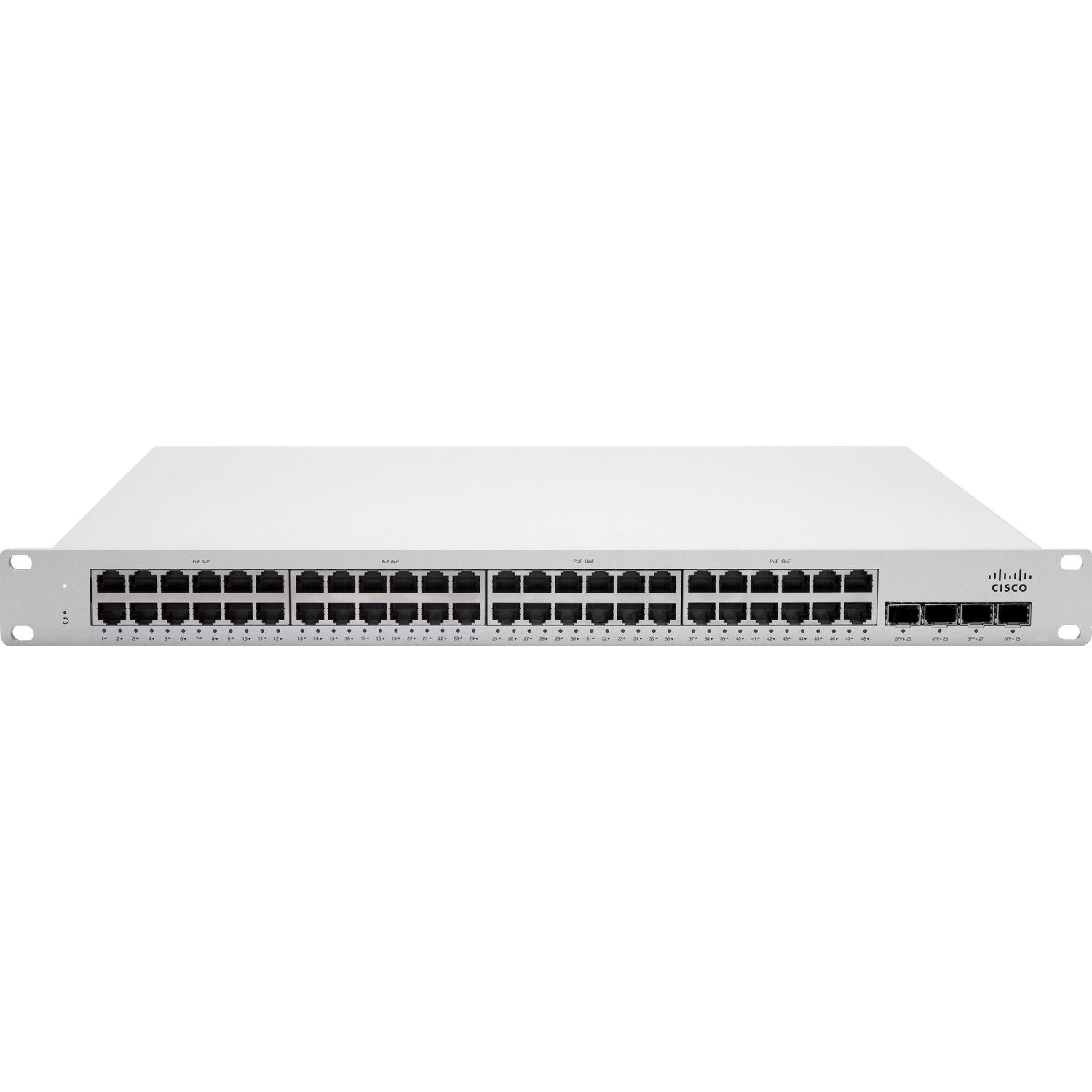 Meraki MS MS250-48FP 48 Ports Manageable Ethernet Switch - Gigabit Ethernet, 10 Gigabit Ethernet - 10/100/1000Base-T, 10GBase-X
