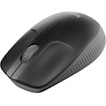 Logitech M190 Full-size Wireless Mouse - USB - Optical - 3 Button(s) - Charcoal