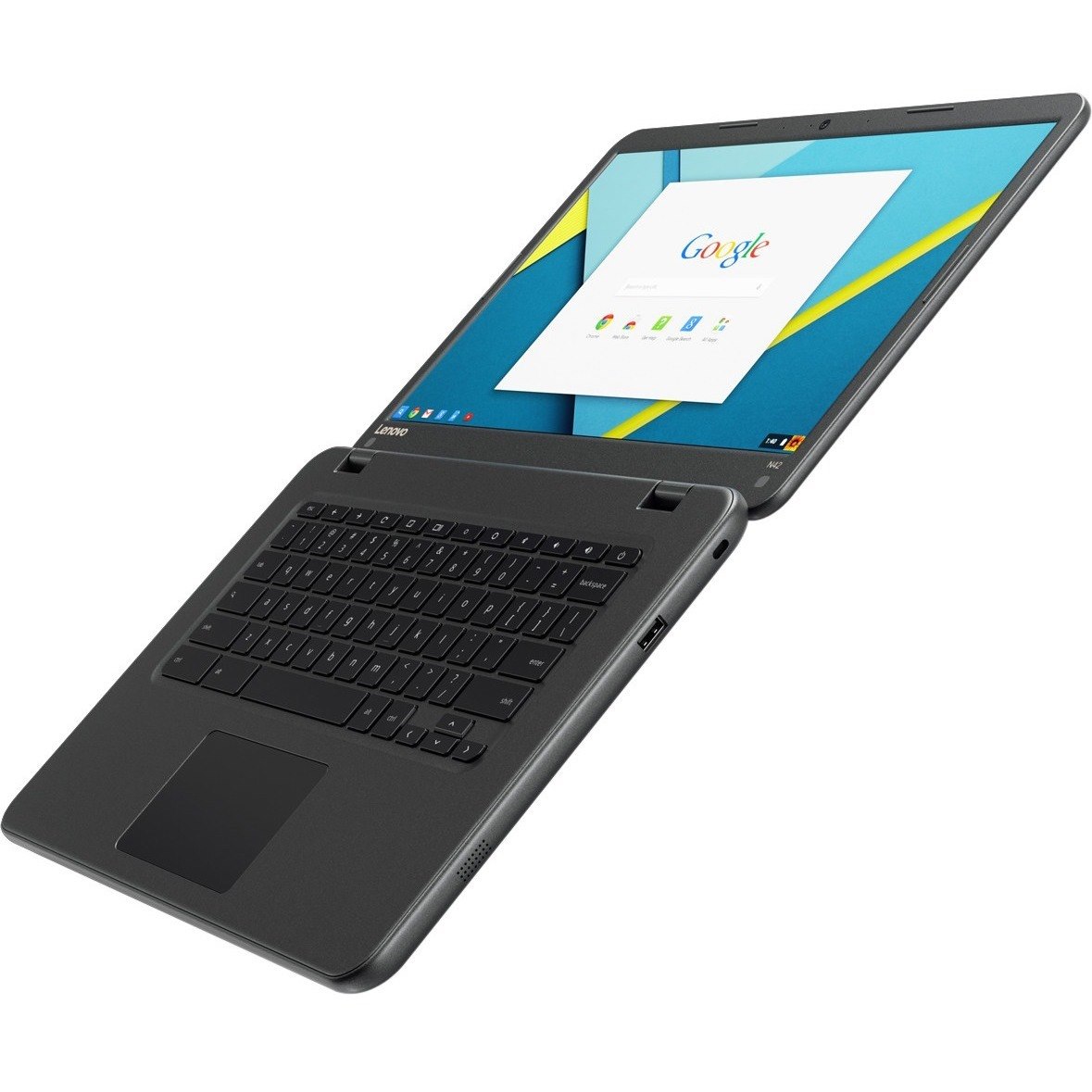 Lenovo N42-20 80VJ0003CF 14" Touchscreen Chromebook - Intel Celeron N3060 - 4 GB - 16 GB Flash Memory - French Keyboard