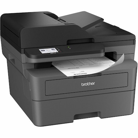 Brother Wireless MFC-L2820DW Compact Monochrome All-in-One Laser Printer with Copy, Scan and Fax, Duplex and Mobile Printing