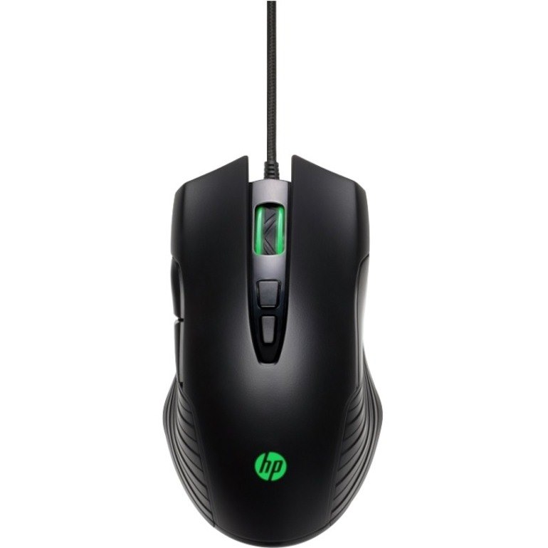 HP X220 Gaming Mouse - USB Type A - Optical - 7 Button(s) - Black