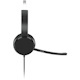 Lenovo 100 Wired Over-the-head Mono Headset - Black