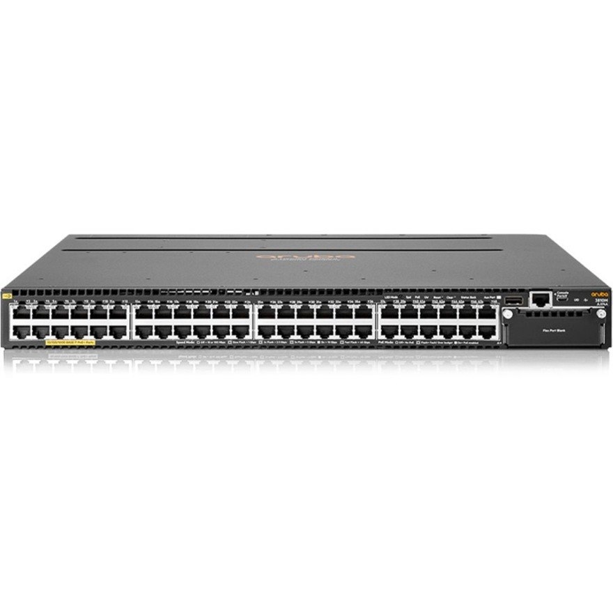 HPE 3810 48 Ports Manageable Layer 3 Switch - Gigabit Ethernet, 10 Gigabit Ethernet - 10/100/1000Base-T, 10GBase-X