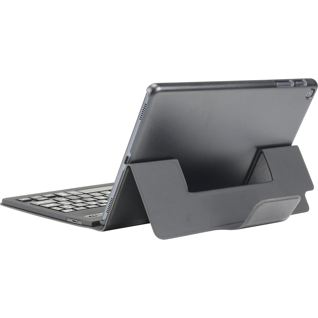 MOBILIS Origine Keyboard/Cover Case (Folio) for 25.7 cm (10.1") Samsung Galaxy Tab A Tablet PC - Black