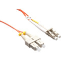 Axiom LC/SC Multimode Duplex OM1 62.5/125 Fiber Optic Cable 60m