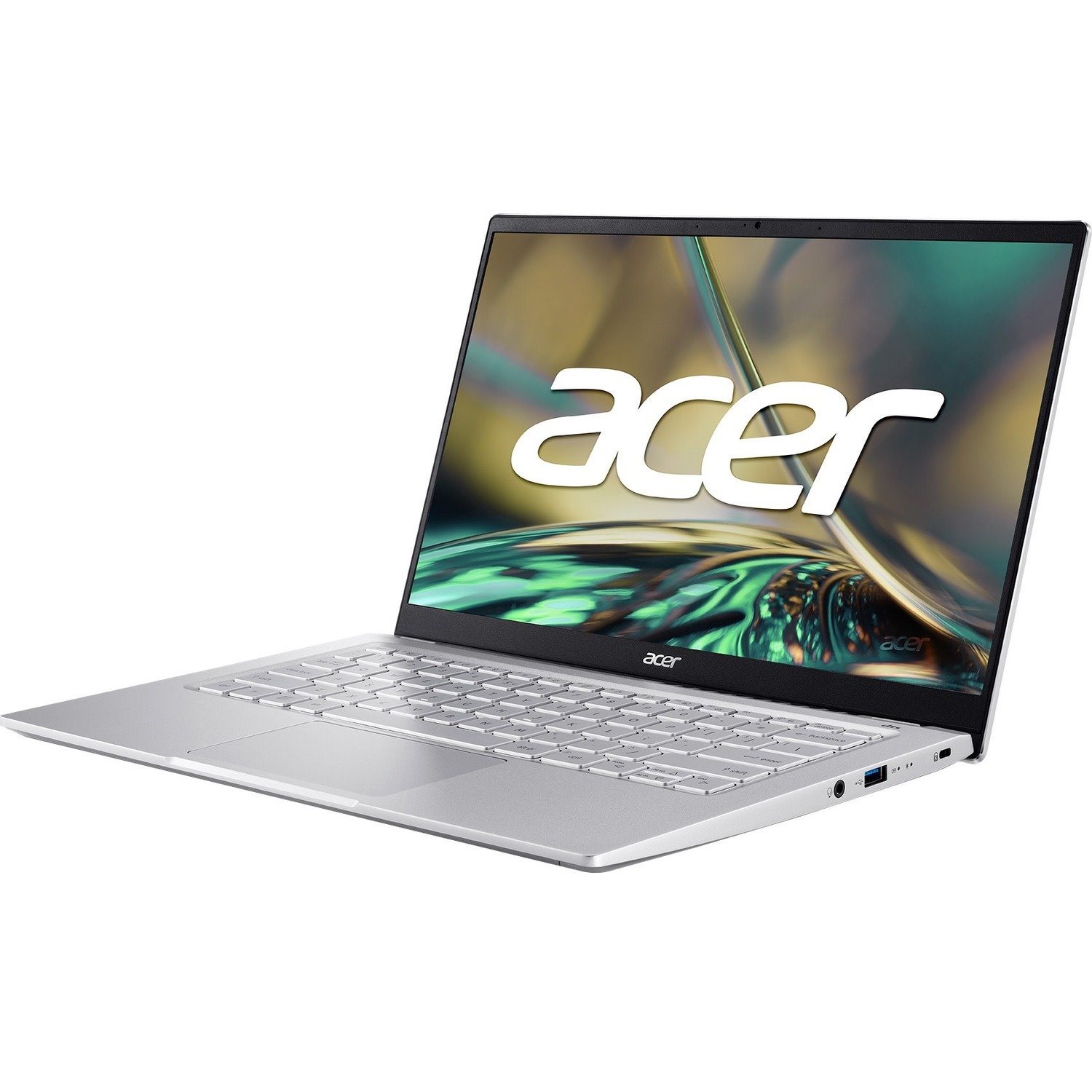 Acer Swift 3 SF314-512 SF314-512-53L0 14" Notebook - Full HD - 1920 x 1080 - Intel Core i5 12th Gen i5-1240P Dodeca-core (12 Core) 1.70 GHz - 8 GB Total RAM - 512 GB SSD - Pure Silver