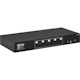 Tripp Lite by Eaton 4-Port HDMI Dual-Display KVM Switch - 4K 60 Hz, USB 3.2 Gen 1, HDCP 2.2, USB Sharing