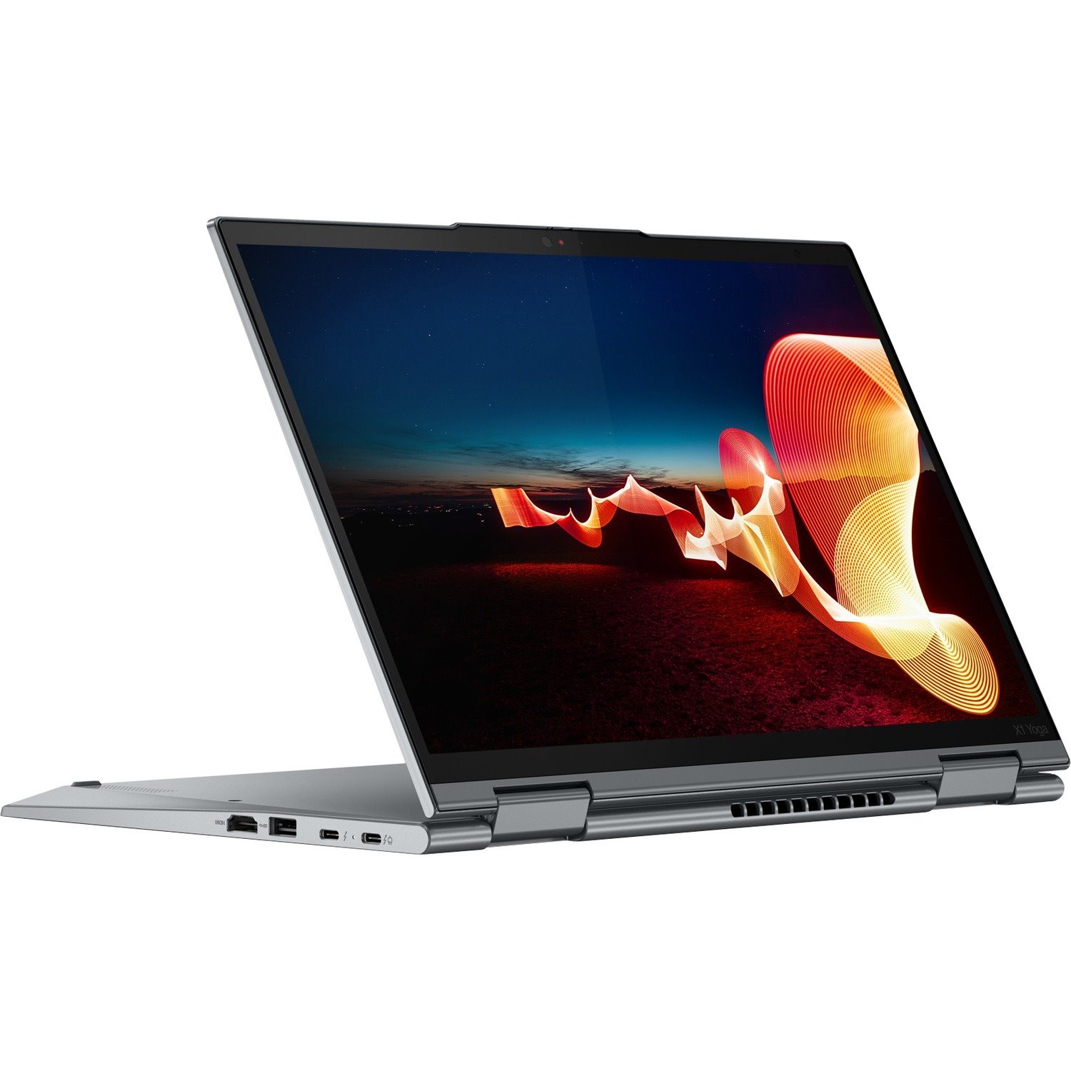Lenovo ThinkPad X1 Yoga Gen 7 21CD0081US 14" Touchscreen Convertible 2 in 1 Notebook - Intel Core i7 12th Gen i7-1270P - Intel Evo Platform - 16 GB - 512 GB SSD - English Keyboard - Storm Gray
