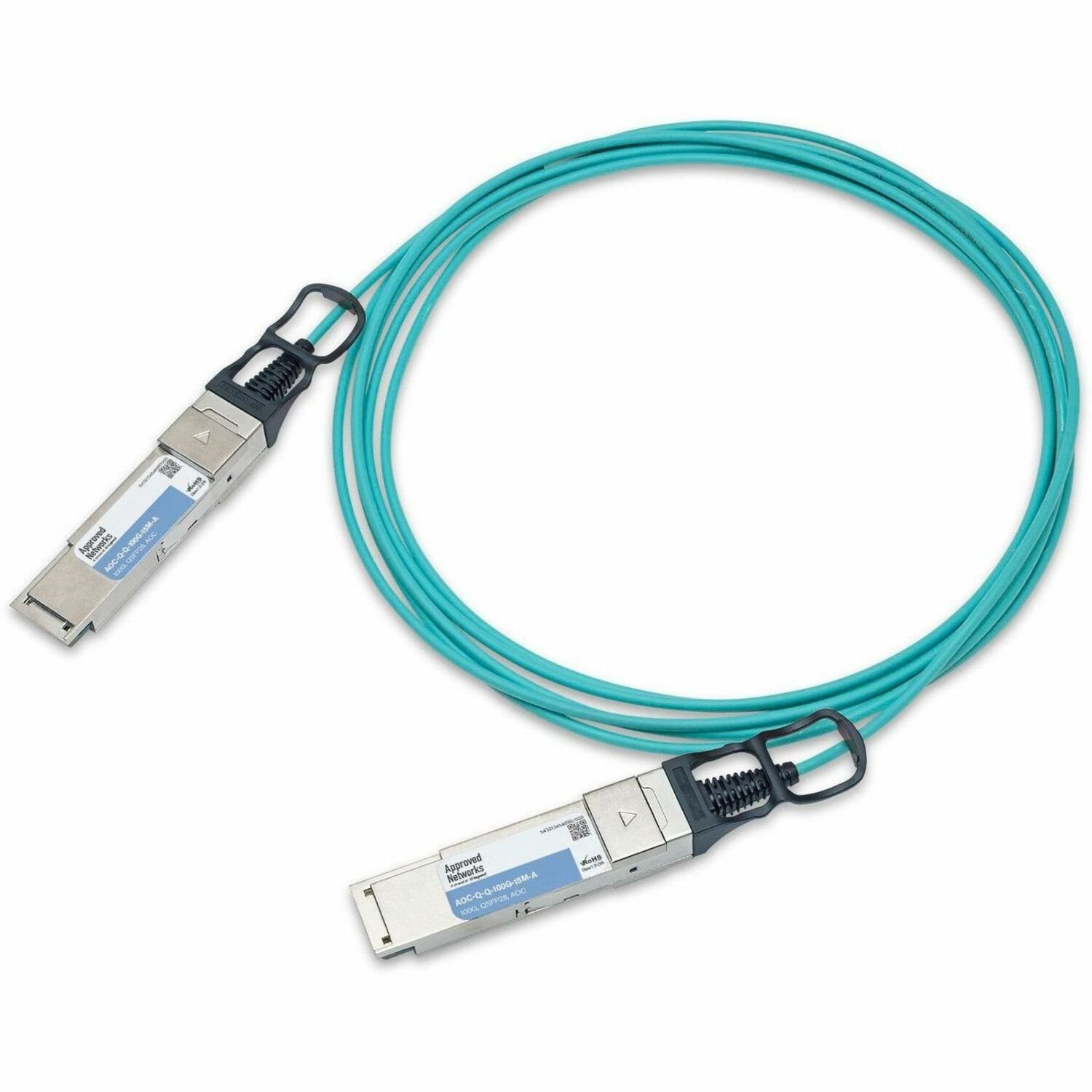 Approved Networks 100G QSFP28 Active Optical Cable (AOC)