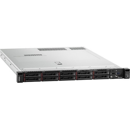 Lenovo ThinkSystem SR630 7X02A04UAU 1U Rack Server - 1 x Intel Xeon Silver 4108 1.80 GHz - 16 GB RAM - 12Gb/s SAS, Serial ATA/600 Controller