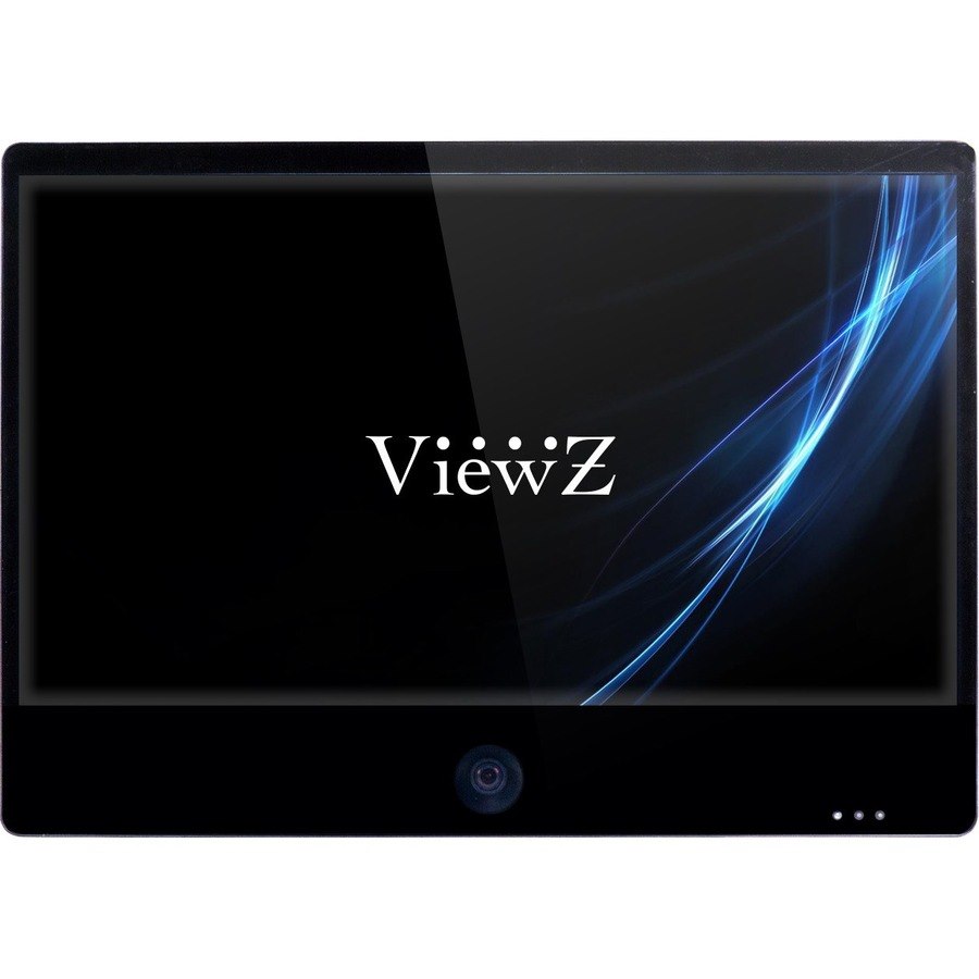 ViewZ VZ-PVM-I3B3 27" Class Webcam Full HD LCD Monitor - 16:9 - Black