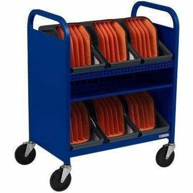 Bretford CUBE Transport Cart with Caddies - TVCT30CAD