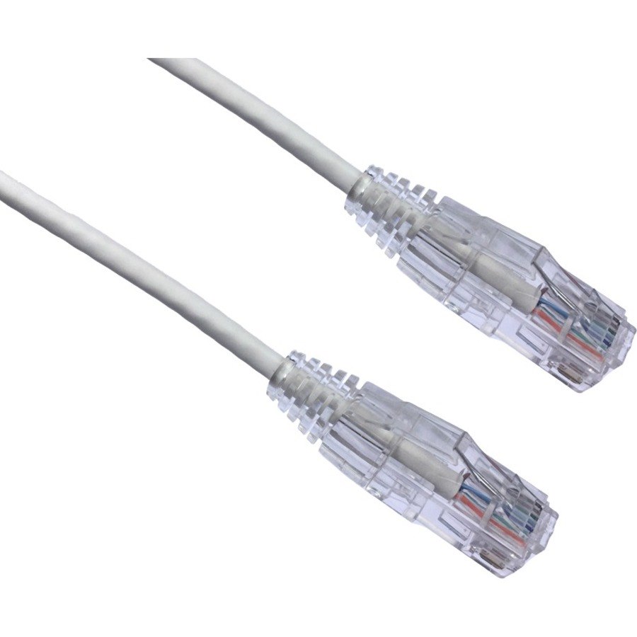 Axiom 80FT CAT6 BENDnFLEX Ultra-Thin Snagless Patch Cable 550mhz (White)
