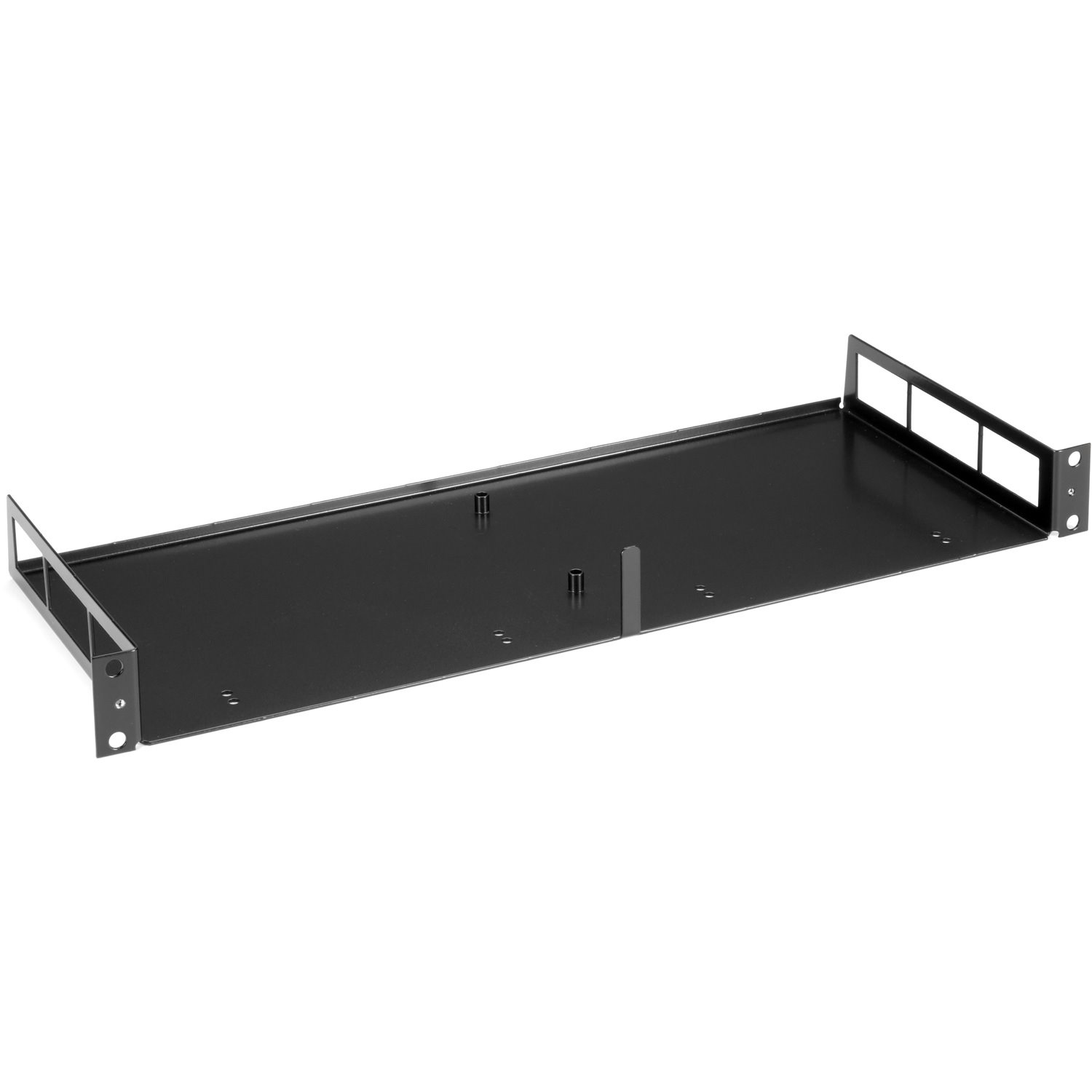 Black Box Rackmount Kit - Slim, 1 or 2 4K KVM Units, 1RU