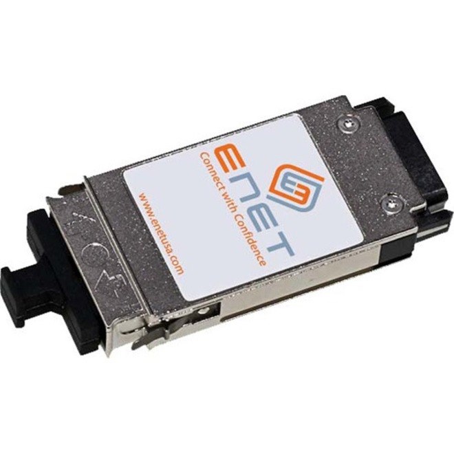 ENET Extreme Compatible 10017 TAA Compliant Functionally Identical 1000BASE-ZX GBIC 1550nm Duplex SC Connector