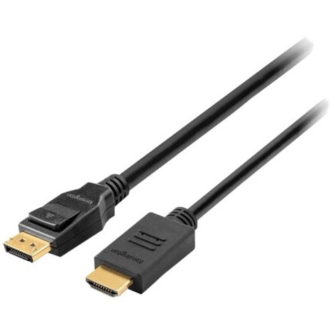 Kensington 1.83 m DisplayPort/HDMI A/V Cable for Audio/Video Device, Docking Station, Projector, Monitor, Notebook, Desktop Computer