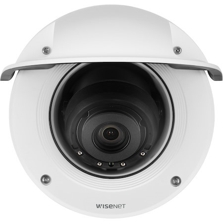 Wisenet XNV-8081R 5 Megapixel Outdoor Network Camera - Color - Dome - White
