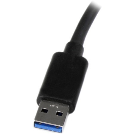 StarTech.com USB 3.0 to Dual Port Gigabit Ethernet Adapter NIC w/ USB Pass-Through