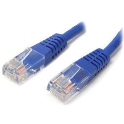 StarTech.com 6 ft Blue Molded Cat5e UTP Patch Cable