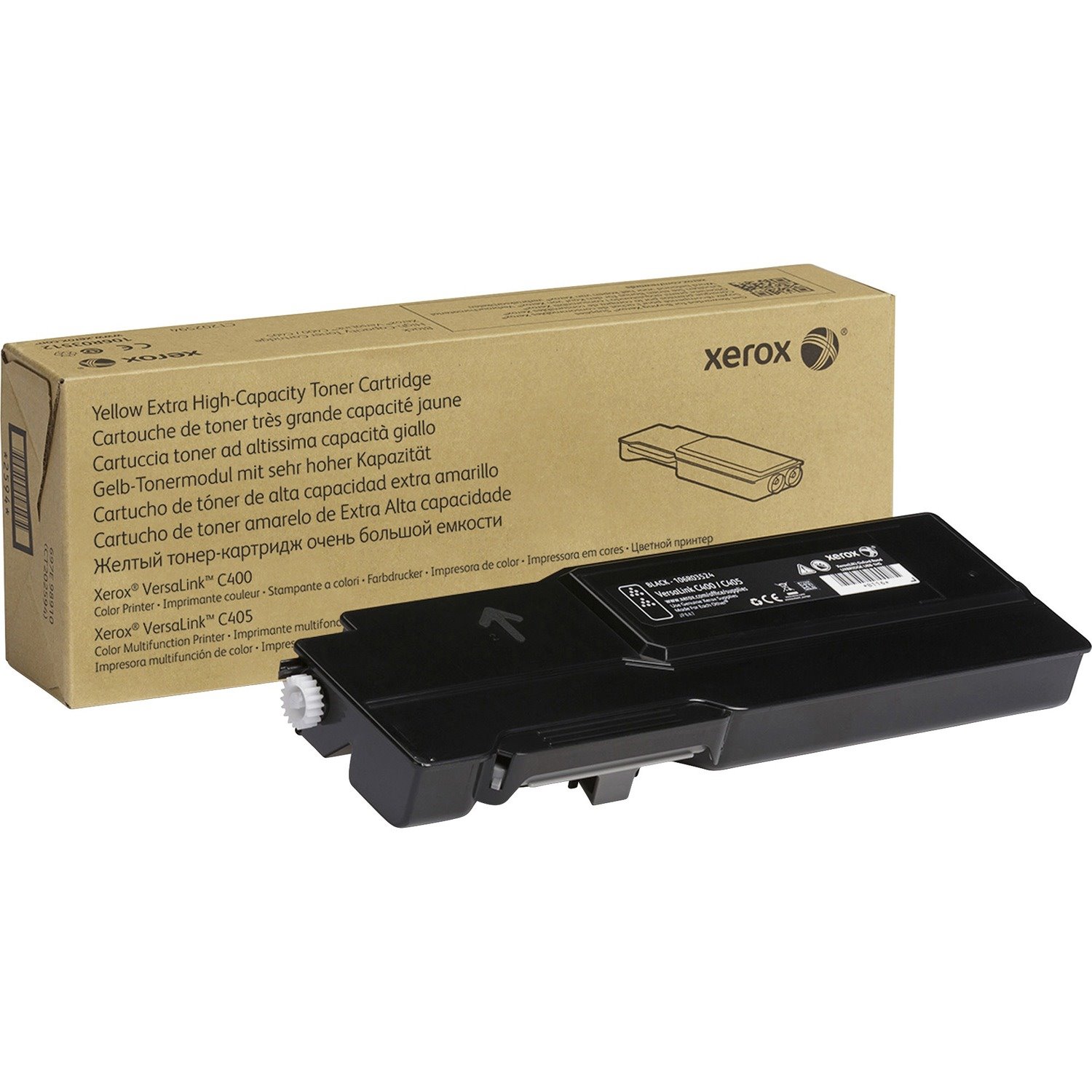 Xerox Original Extra High Yield Laser Toner Cartridge - Black - 1 Each