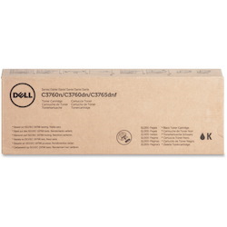 Dell Original Laser Toner Cartridge - Black - 1 Each