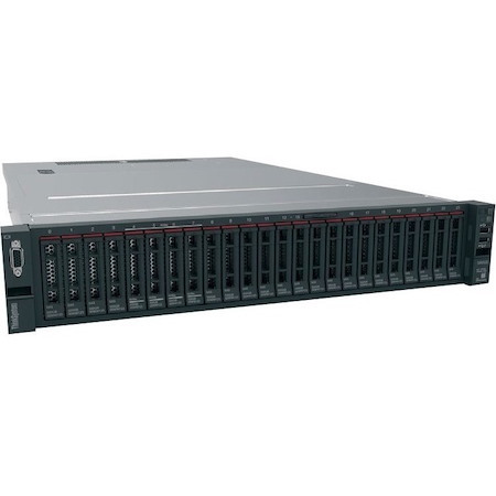 Lenovo ThinkSystem SR650 7X06A0E4AU 2U Rack Server - 1 x Intel Xeon Silver 4215 2.50 GHz - 16 GB RAM - 12Gb/s SAS, Serial ATA Controller