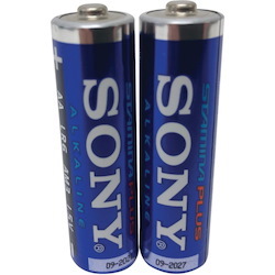 Sony Stamina Plus AM3-B2D Battery - Alkaline - 2 / Pack