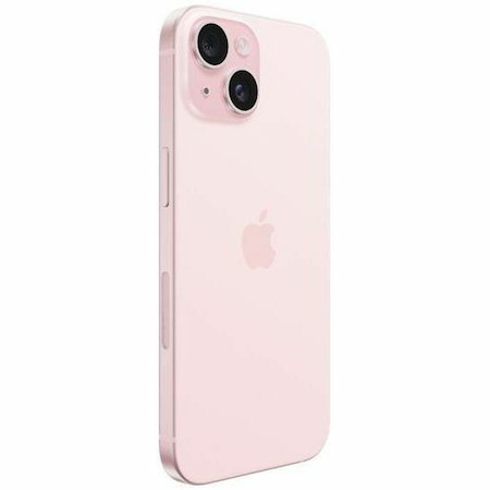 Apple iPhone 15 128 GB Smartphone - 6.1" OLED 2556 x 1179 - Hexa-core (EverestDual-core (2 Core) 3.46 GHz + Sawtooth Quad-core (4 Core) 2.02 GHz - 6 GB RAM - iOS 17 - 5G - Pink