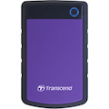 Transcend StoreJet 25H3P 2 TB Portable Hard Drive - 2.5" External - SATA - Purple