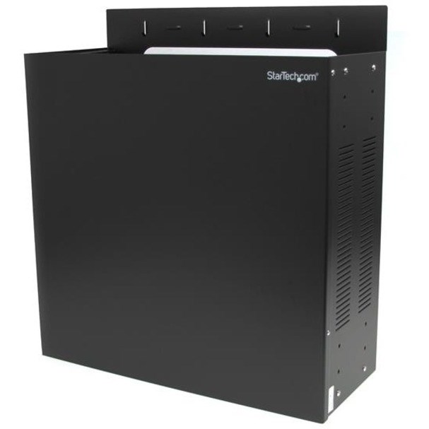StarTech.com Wallmount Server Rack - Low-Profile Cabinet for Servers with Vertical Mounting - 4U~