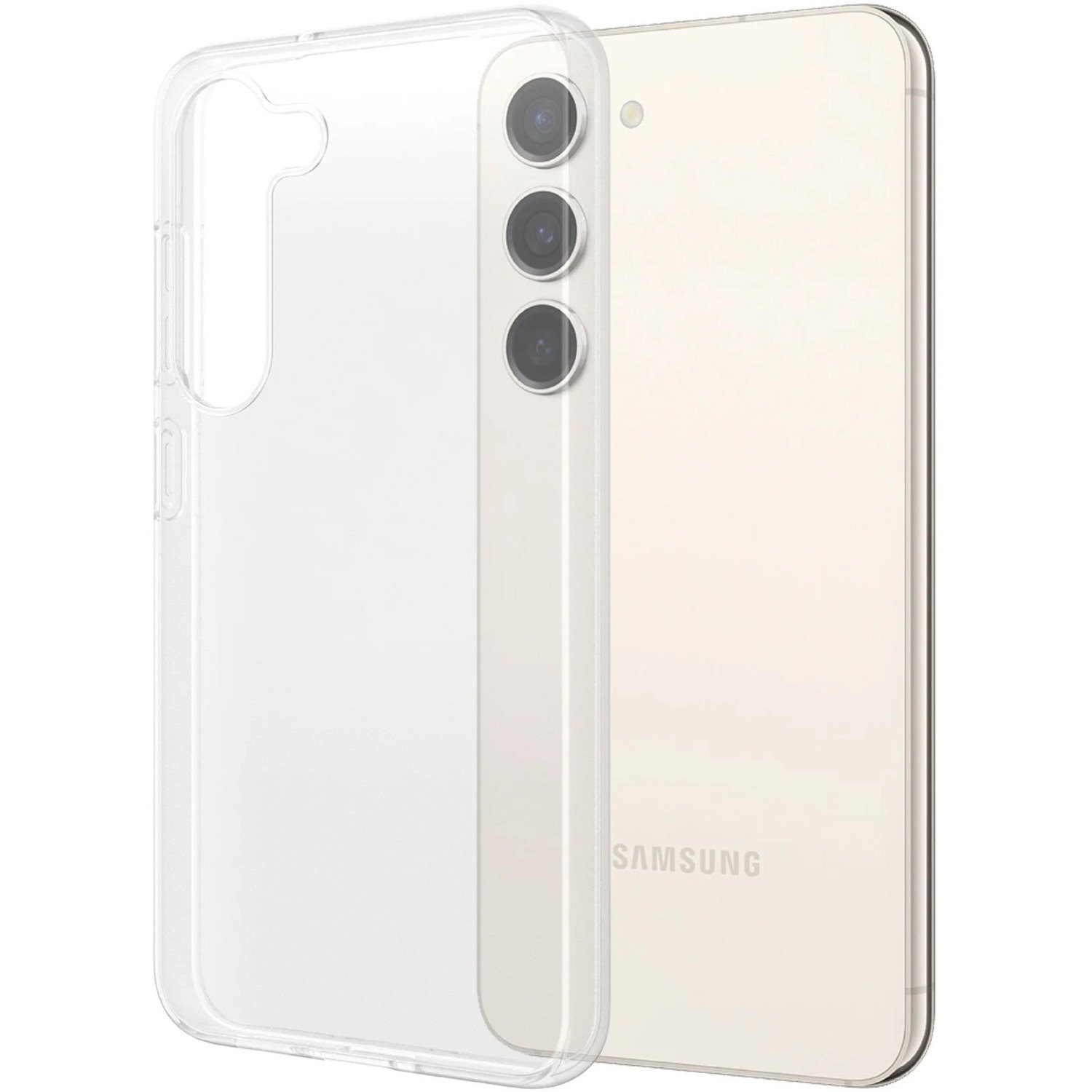 Safe Case for Samsung Galaxy S23 Smartphone - Transparent