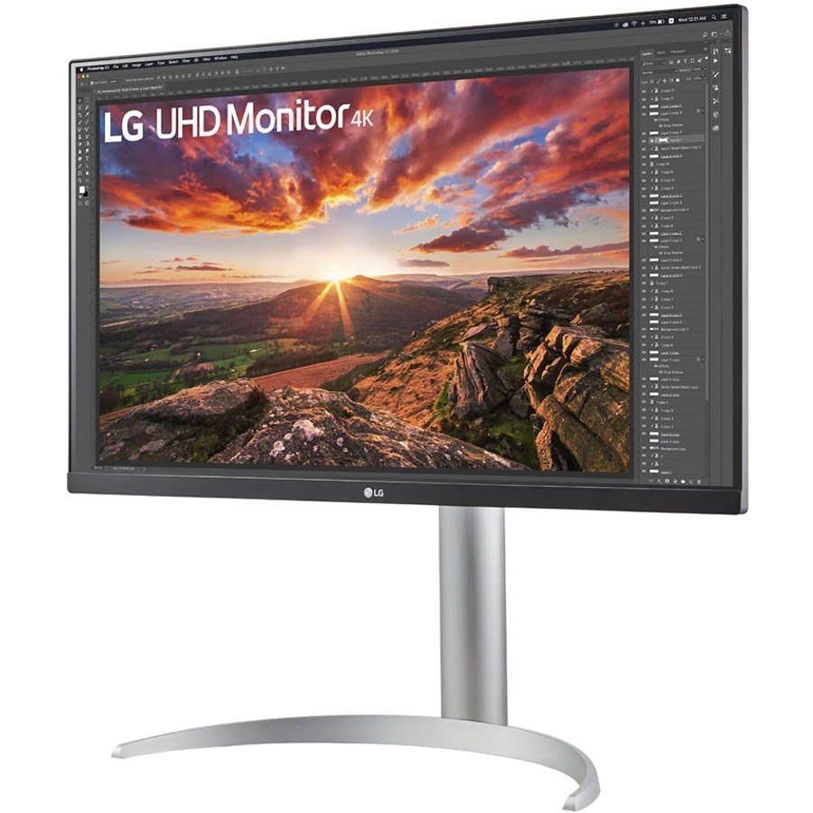 LG UltraFine 27UP850N-W 27" 4K UHD Edge LED LCD Monitor - 16:9