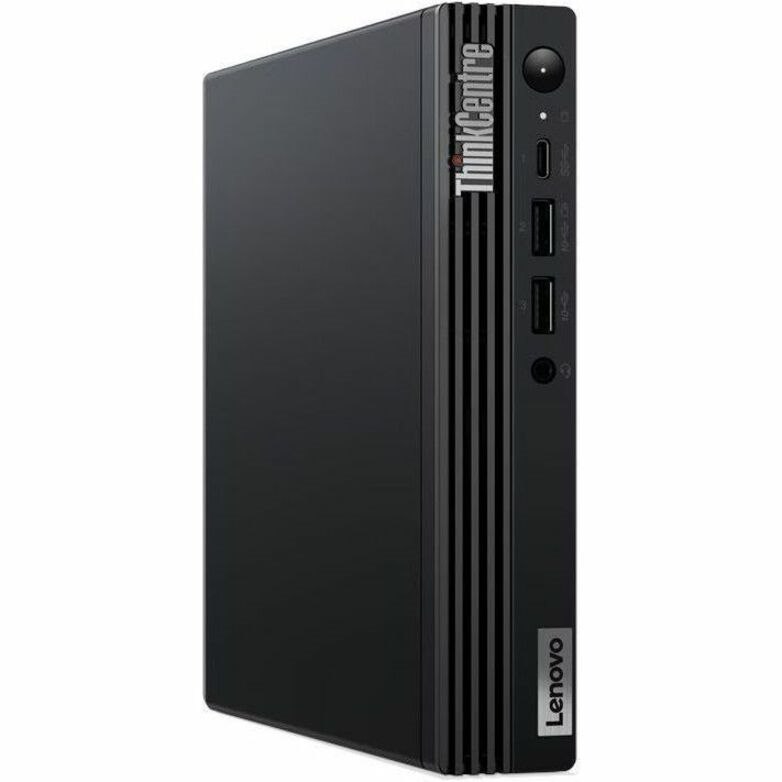 Lenovo ThinkCentre M70q Gen 4 12E3005JAU Desktop Computer - Intel Core i7 13th Gen i7-13700T - 32 GB - 512 GB SSD - Tiny - Black