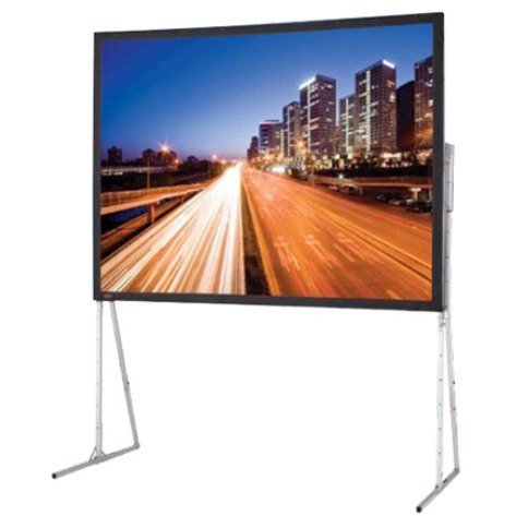 Draper Ultimate Folding Screen Complete with Standard Legs, 119" , HDTV, Matt White XT1000V