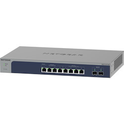 Netgear MS510TXM 8 Ports Manageable Ethernet Switch - 2.5 Gigabit Ethernet, 10 Gigabit Ethernet - 1000Base-T, 10GBase-X