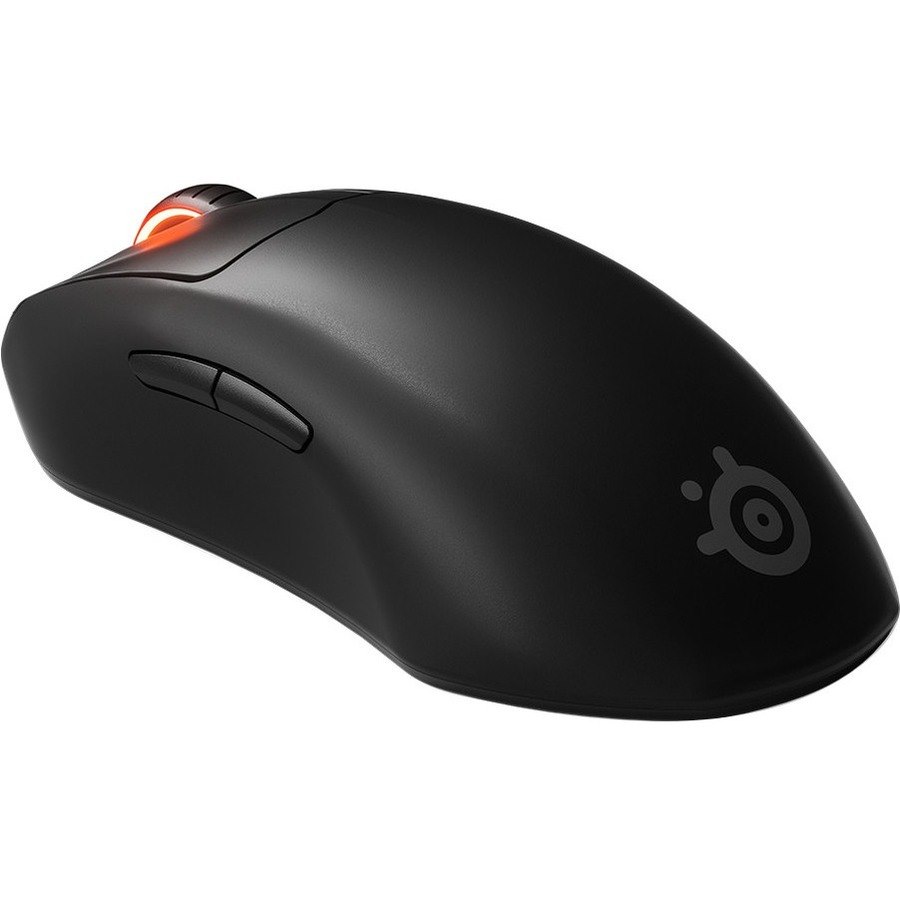 SteelSeries Prime Wireless Gaming Mouse - Radio Frequency - USB Type A - Optical - 6 Button(s) - Matte Black