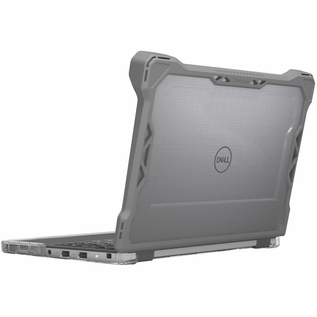 Extreme Shell-F Slide Case (ESL bottom panel) for Dell 3120 and 3140 Windows Convertible 2:1 11.6" (Gray/Clear)