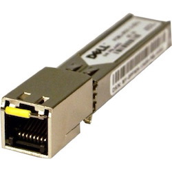 Dell SFP (mini-GBIC) - 1 x RJ-45 Duplex 1000Base-T LAN - 1 Pack