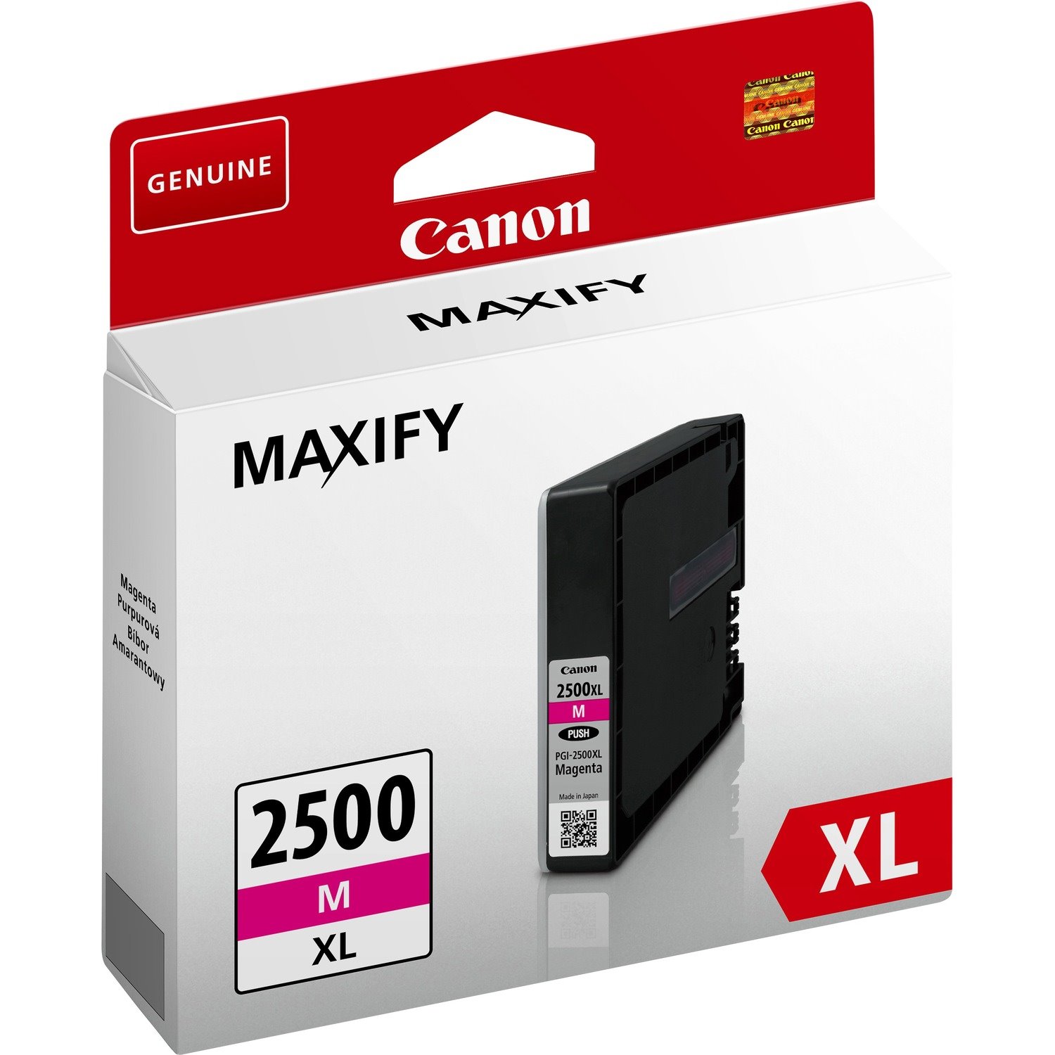 Canon PGI-2500XL M Original High Yield Inkjet Ink Cartridge - Magenta - 1 / Pack
