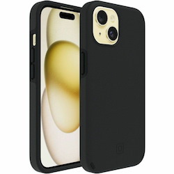 Incipio Duo Case for Apple iPhone 15 Smartphone - Soft-Touch Texture - Black