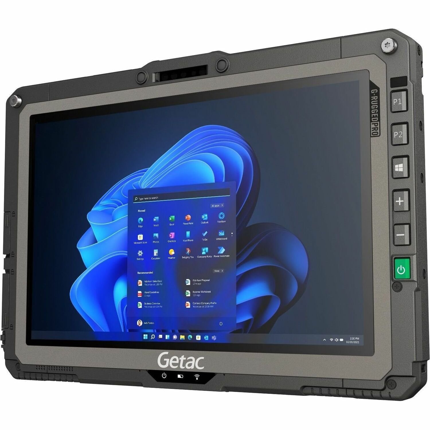 Getac UX10G3 Rugged Tablet - 25.7 cm (10.1") WUXGA - vPro Technology - 8 GB - 256 GB SSD - Windows 11 Pro - 5G