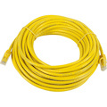 Monoprice FLEXboot Series Cat5e 24AWG UTP Ethernet Network Patch Cable, 50ft Yellow
