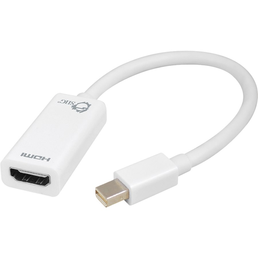 SIIG Mini DisplayPort to HDMI Adapter Converter