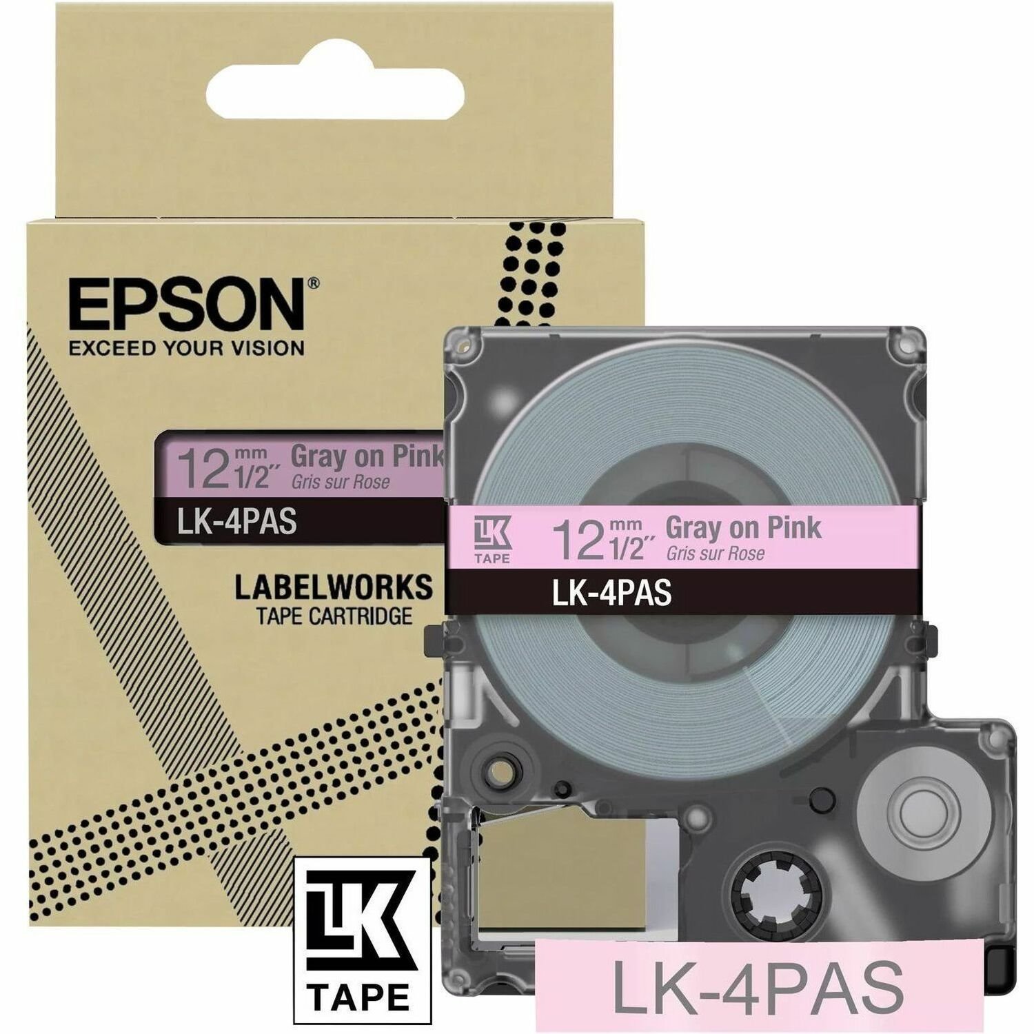 Epson LK-4PAS Label Tape