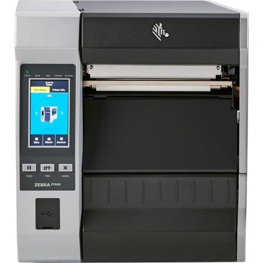 Buy Zebra Zt620 Desktop Industrial Direct Thermalthermal Transfer Printer Monochrome Label 1808