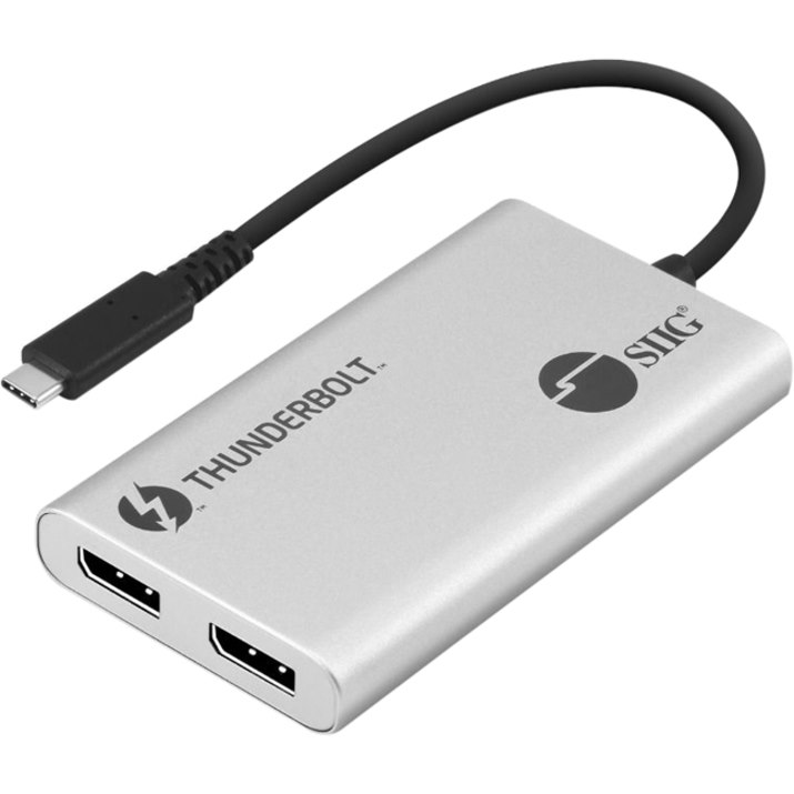 SIIG Thunderbolt 3 to Dual DP 1.2 Adapter