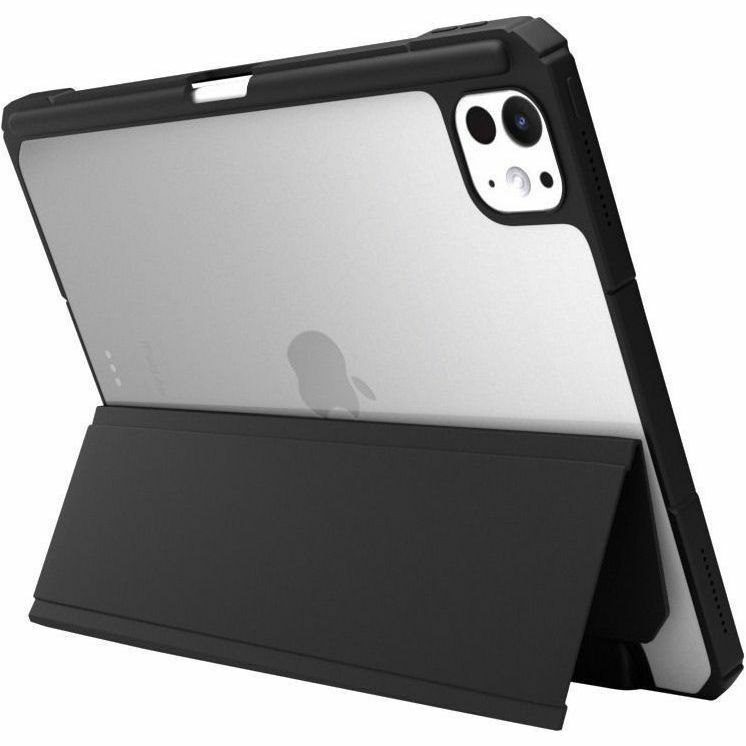 MAXCases BREEZE Carrying Case (Folio) for 13" Apple iPad Pro 13 (2024) Tablet - Clear, Black